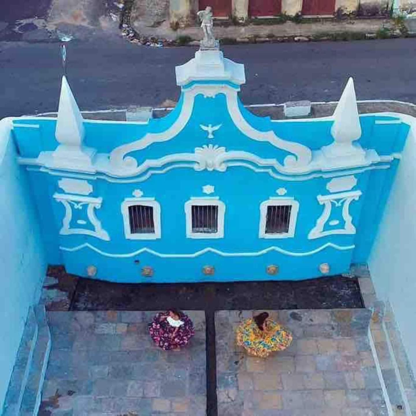 Ferienwohnung Casarao Da Fonte São Luís Exterior foto